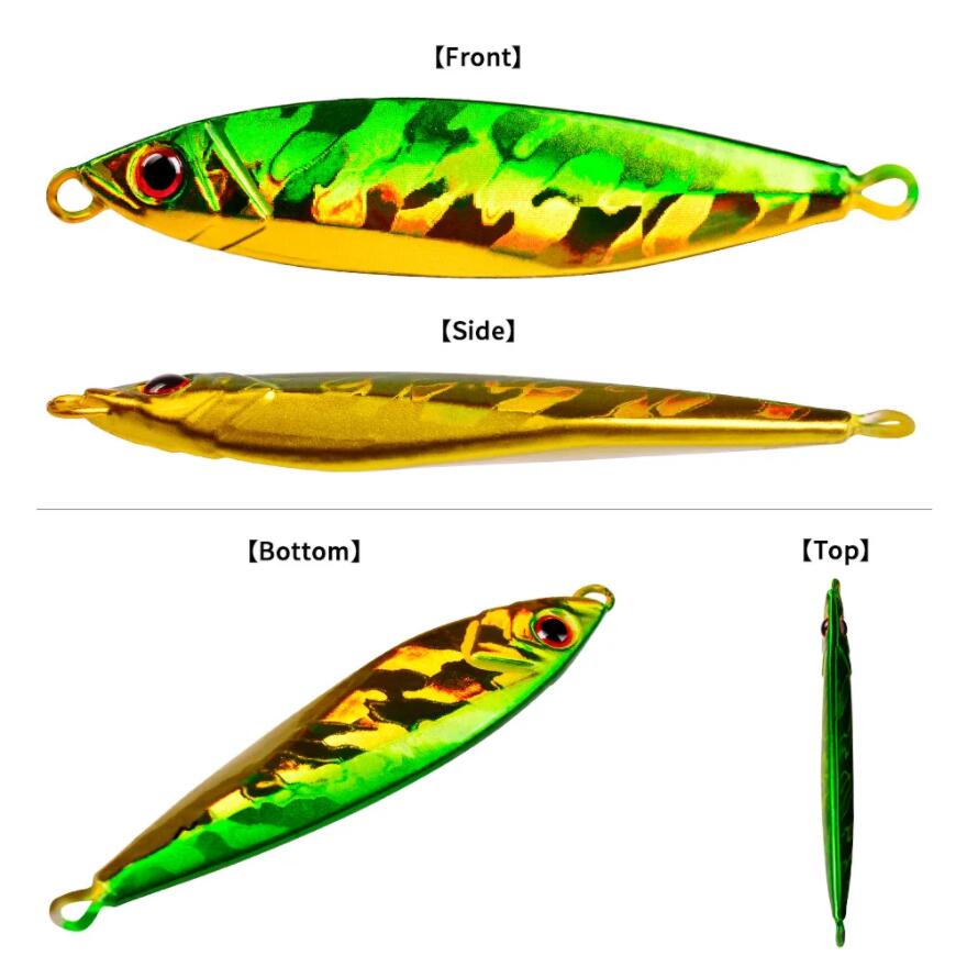 1 Chiếc Kim Loại Jig VIB Mồi D - đánh giá và giá Fishing Equipment Kit