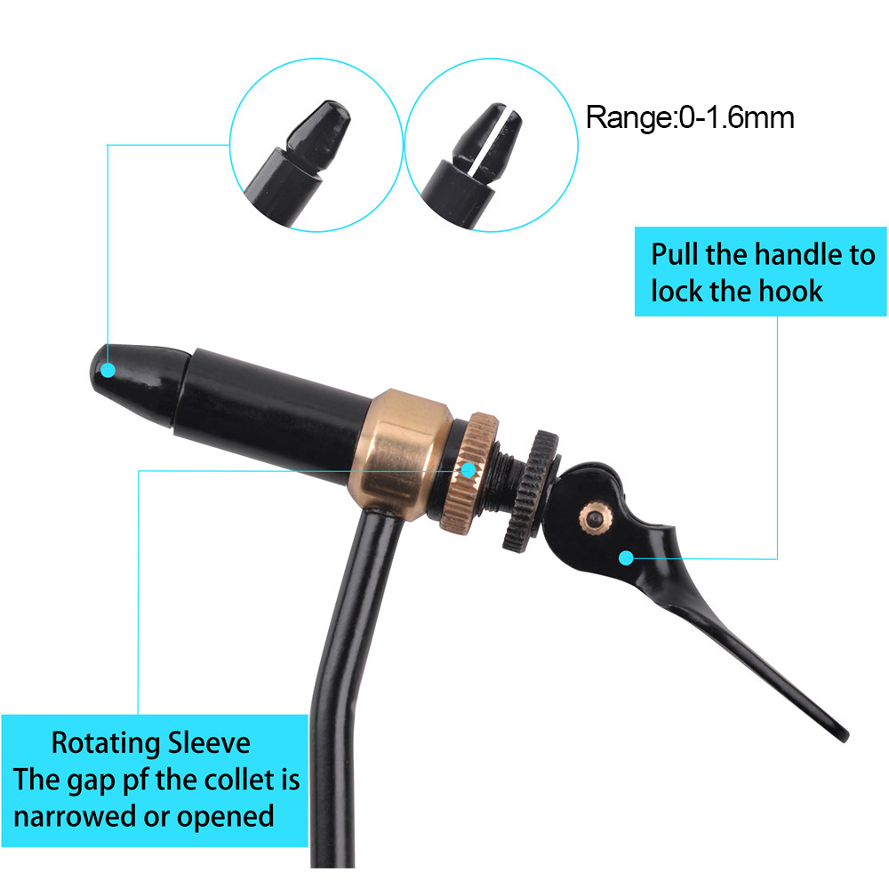 Rotary Fly Tying Vise Tool Saf - đánh giá và giá Fishing Equipment Kit