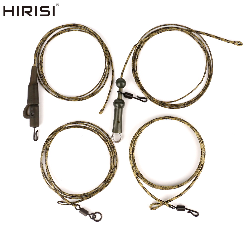 Hirisi 3Pcs 45lb Braided Lead  - đánh giá và giá Carp Fishing Tackle
