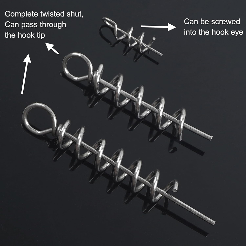 50Pcs Spring Twist Lock Fishin - đánh giá và giá Fishing Equipment Basics
