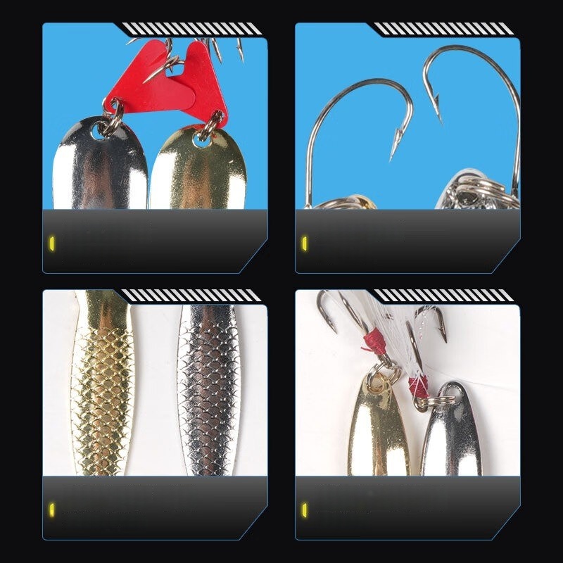 Fishing Lure Kit 16 Pcs Sets T - đánh giá và giá Fishing Equipment Kit